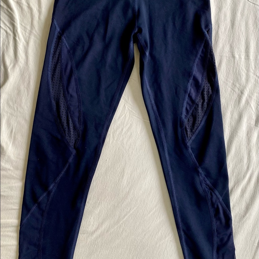 Aerie Leggings size Small in Navy Blue
